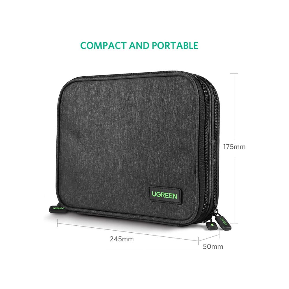 UGREEN Electronic Bag Organizer Travel Cable Organizer Storage