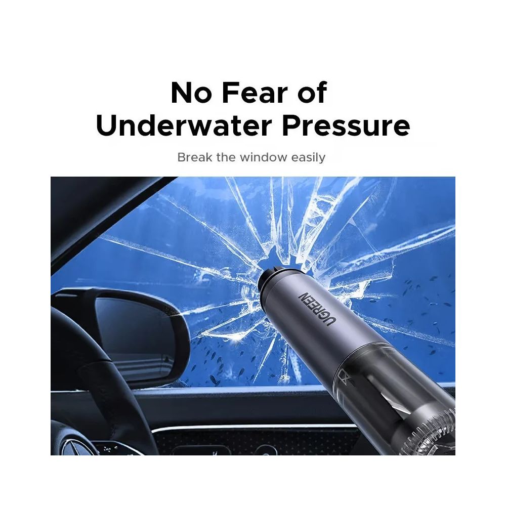 UGREEN Emergency Car Window Breaker & Seatbelt Cutter