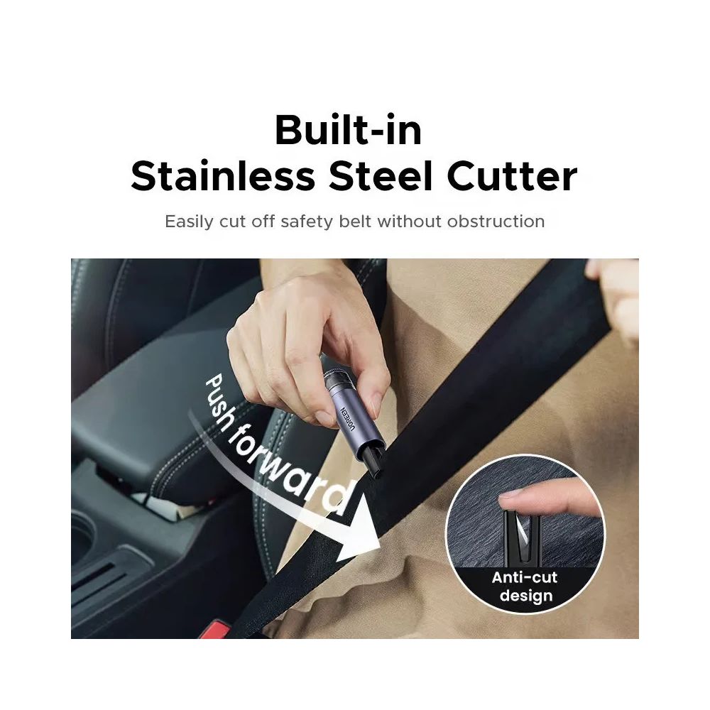 UGREEN Emergency Car Window Breaker & Seatbelt Cutter