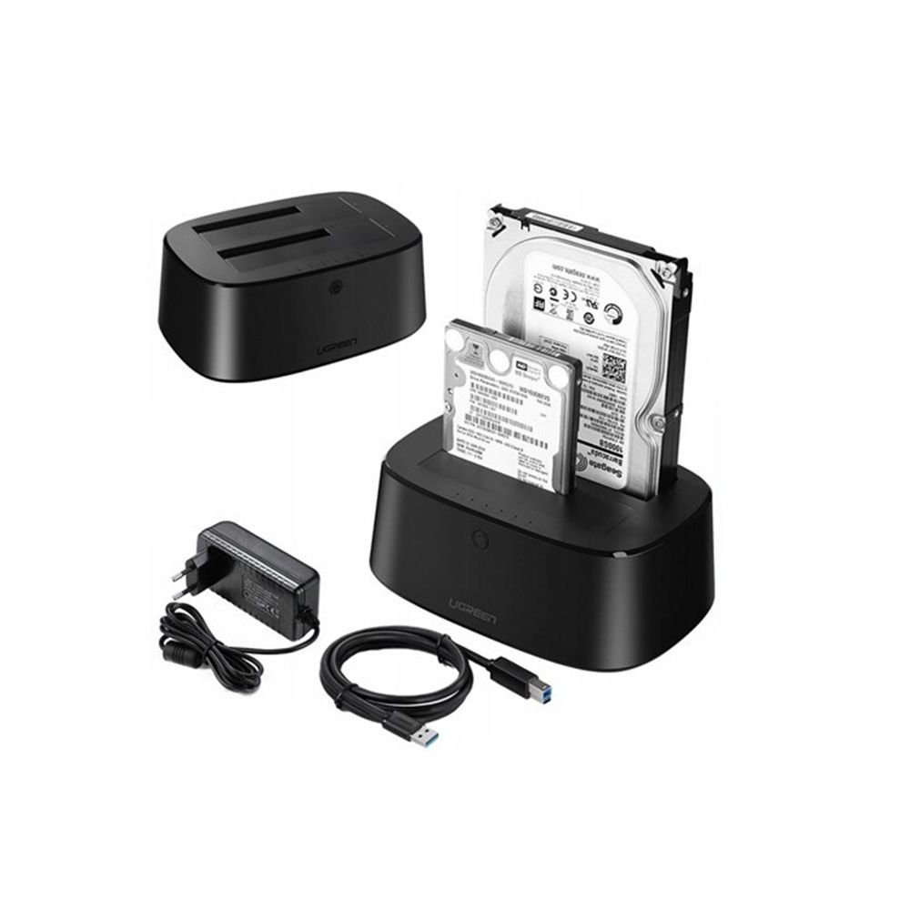 UGREEN HDD Docking Station Duplicator USB 3.0 To SATA DUAL-BAY \ Cloner