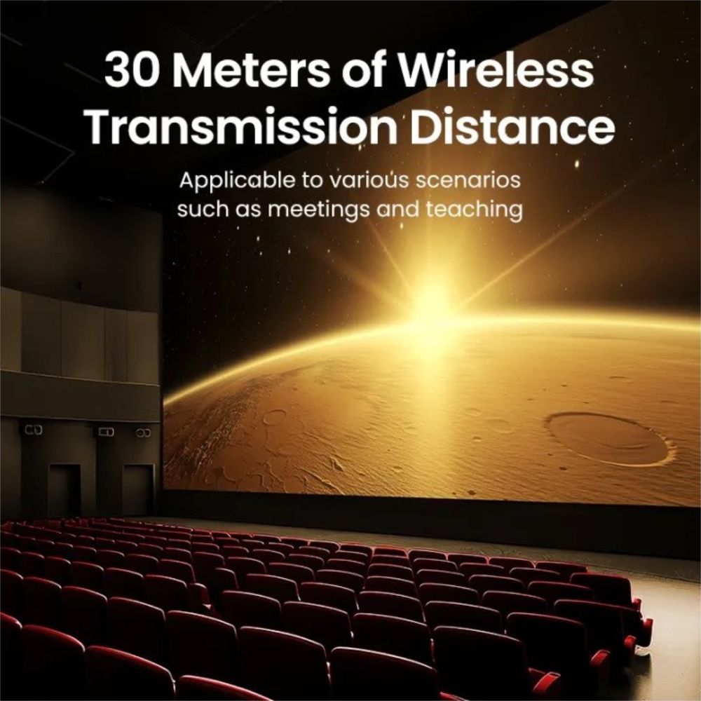 UGREEN HDMI 5G Wireless Extender, 30 Meters Range, HDMI Transmitter &amp; Receiver 1080P@60Hz