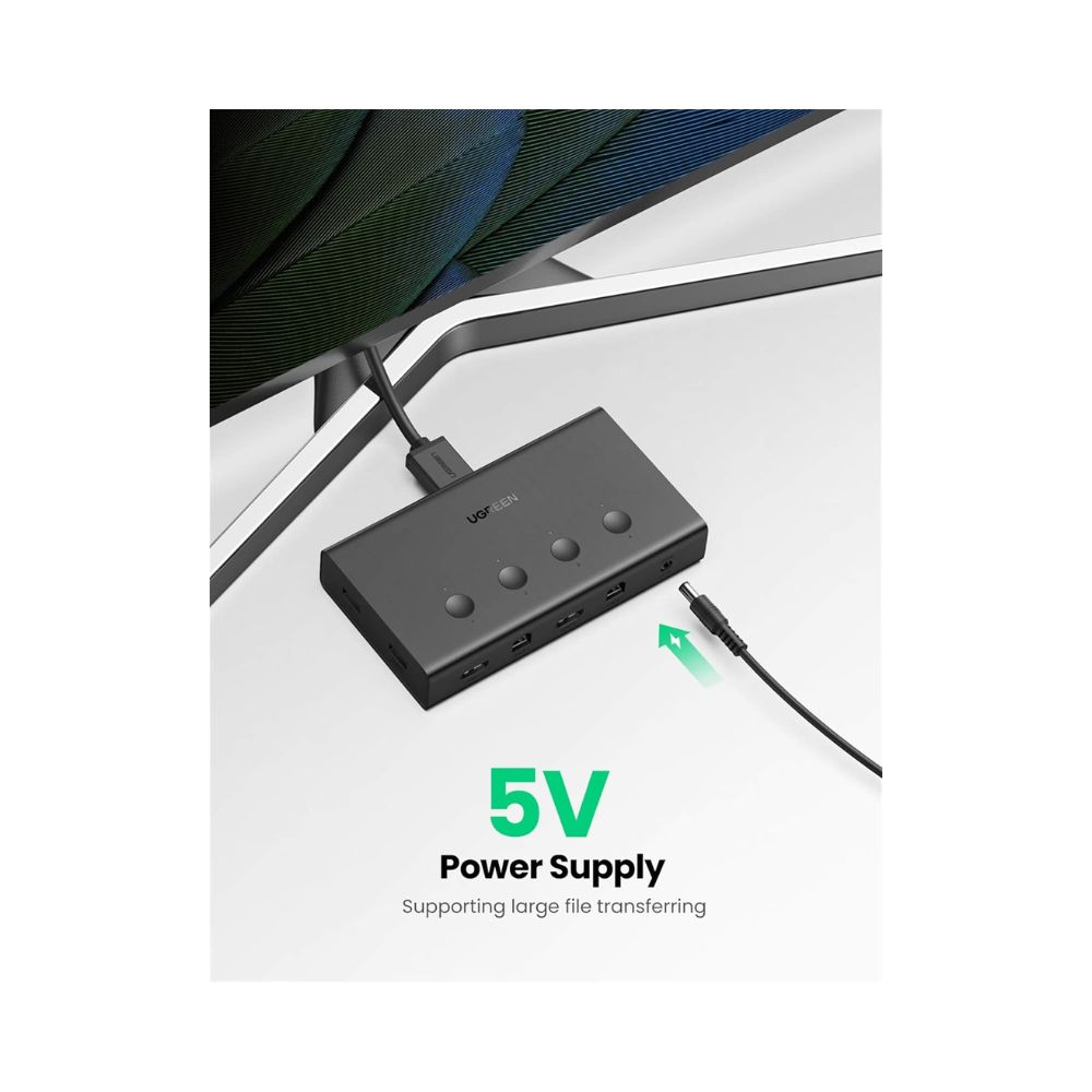 UGREEN HDMI KVM Switch 4 in 1 Out 4K