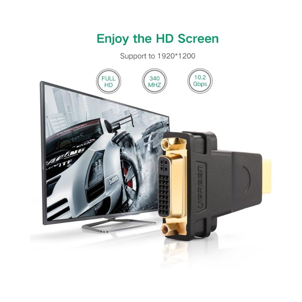 UGREEN HDMI Male to DVI 24+5 Female Adapter 20123