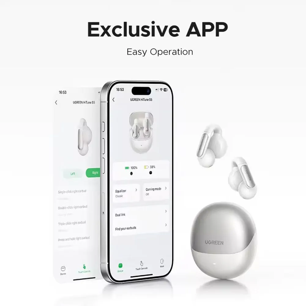 UGREEN HiTune S5 Open Ear Clip Wireless Earbuds