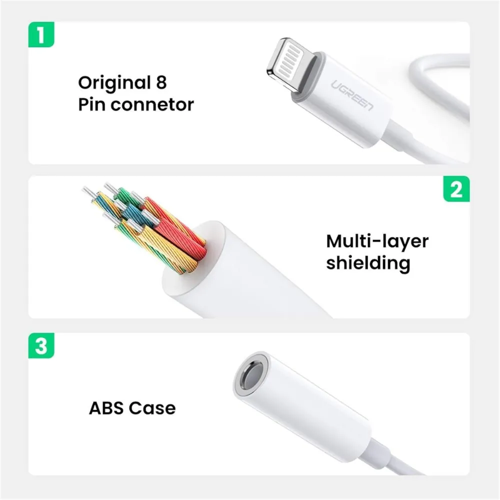 Ugreen Lightning to 3.5mm Headphone Jack Adapter