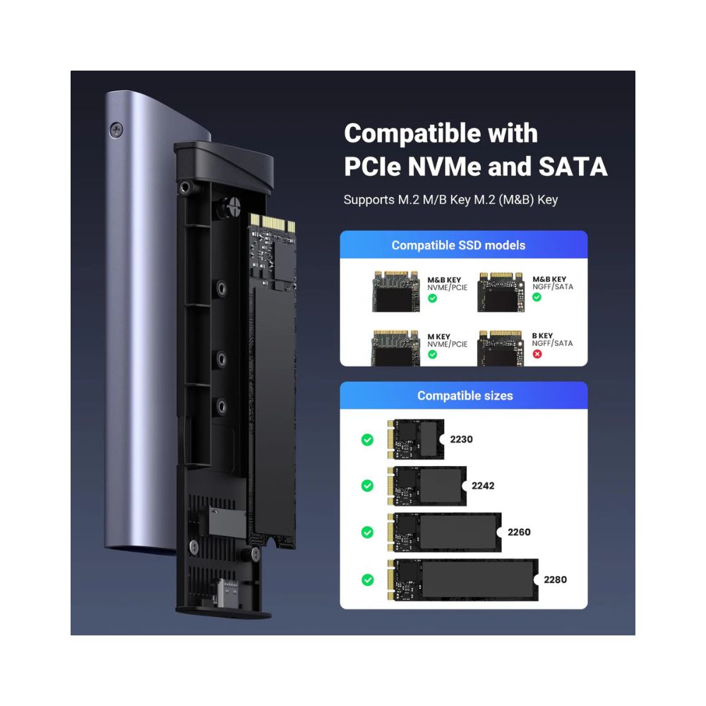 UGREEN M.2 NVMe SSD Enclosure Adapter