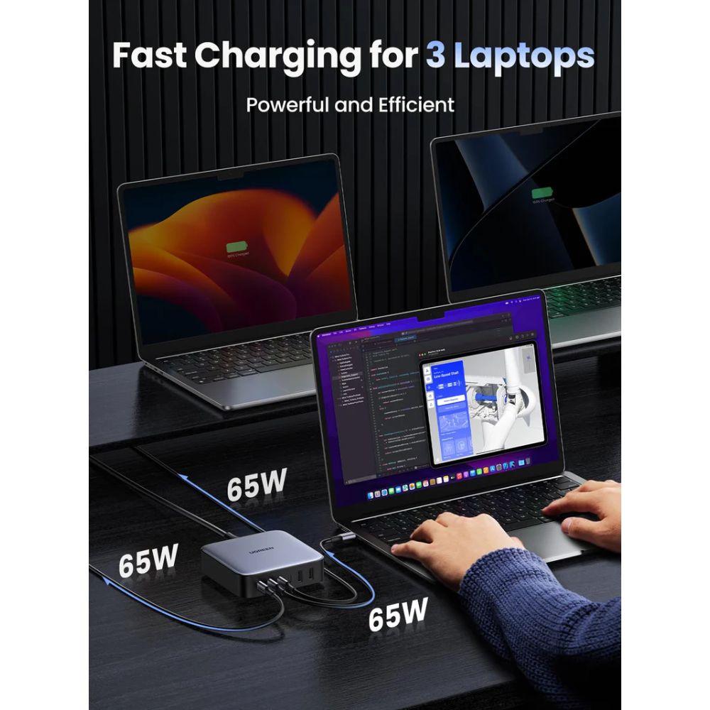 UGREEN Nexode 200W GaN 6-Port Desktop Charger