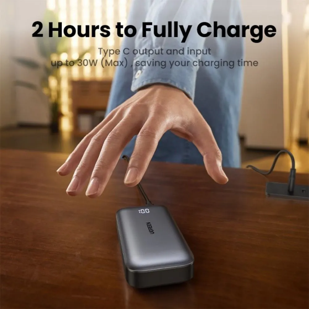 UGREEN NEXODE Power Bank 30W 10000mAh Battery Pack