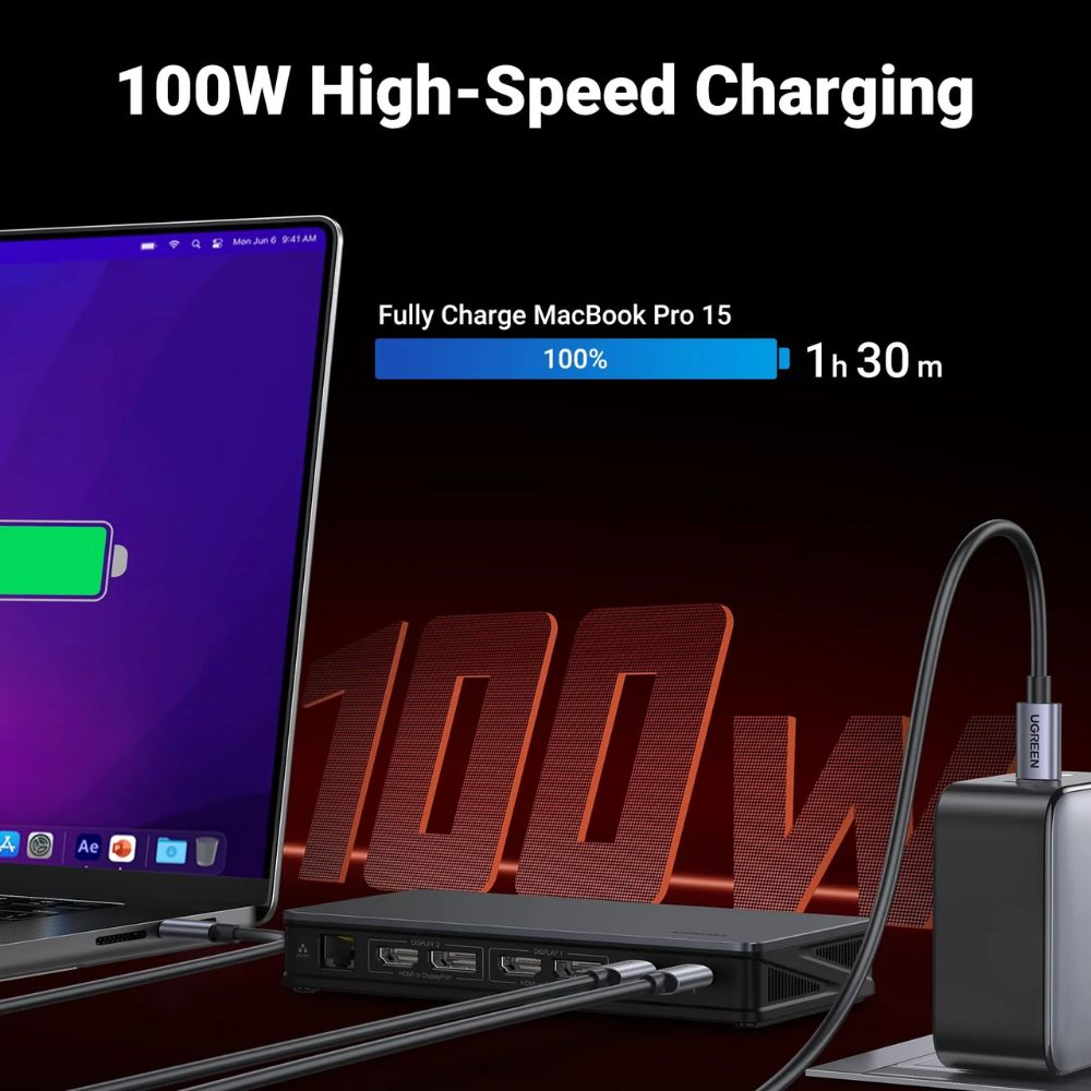 UGREEN Revodok Pro 209 9-in-1 4k HDMI Universal Docking Station