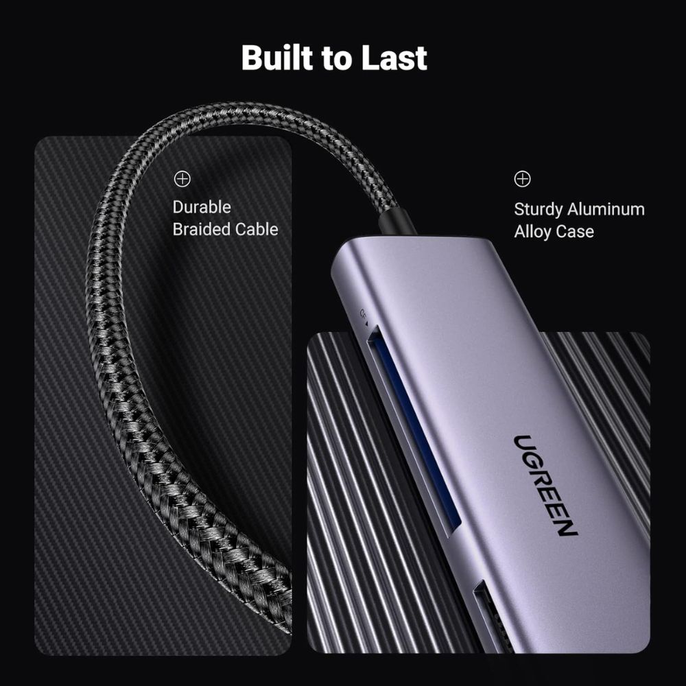 UGREEN SD Card Reader 4-in-1 USB C Memory Card Adapter