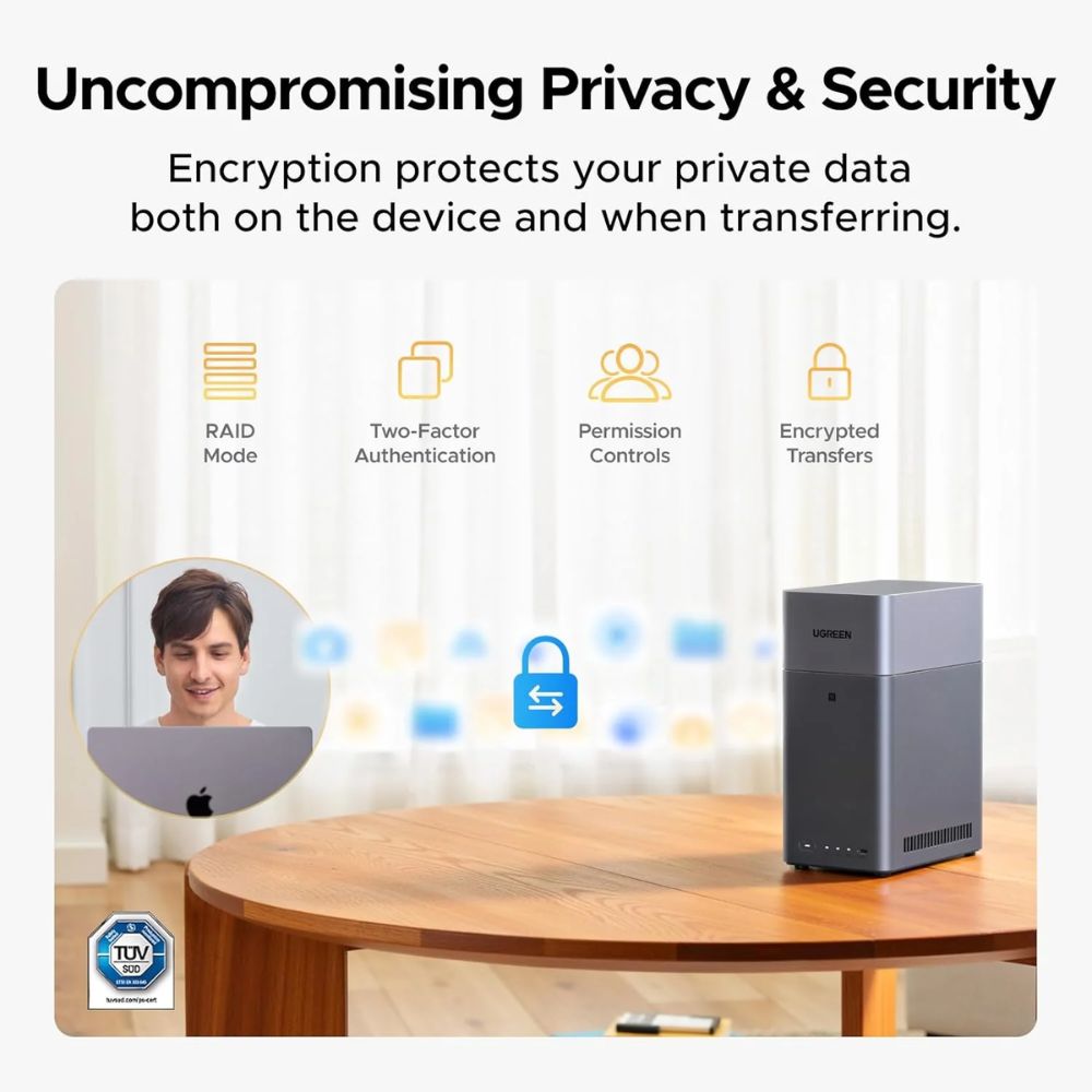 UGREEN Storage Network Attached DH2300 Diskless EU