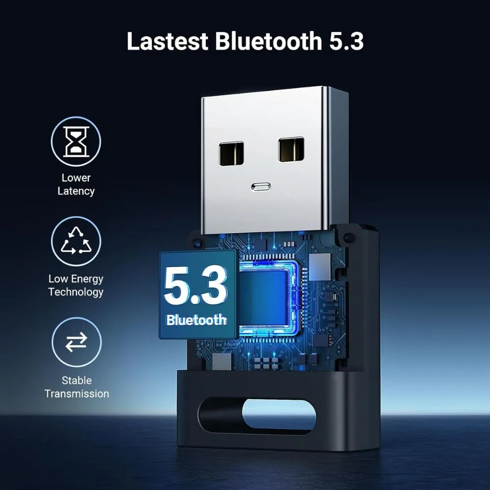 UGREEN USB Bluetooth Adapter for PC 5.3