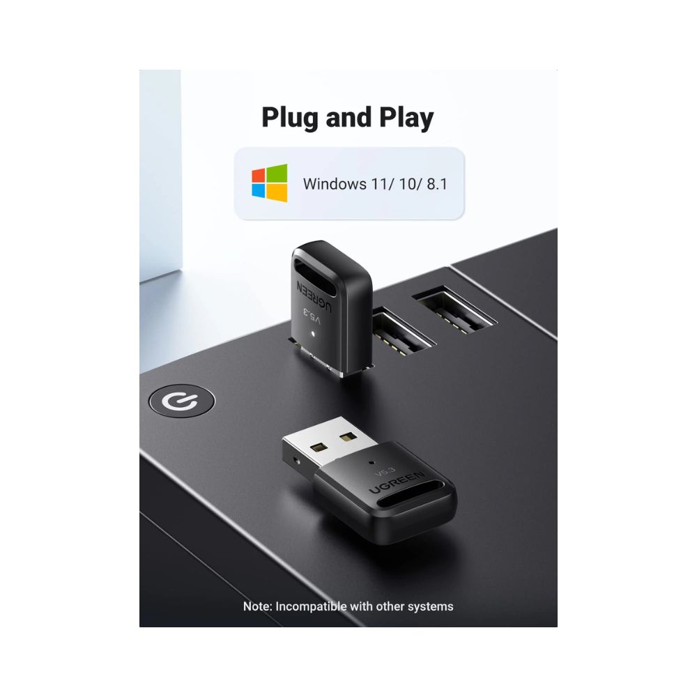 UGREEN USB Bluetooth 5.3 Adapter for PC