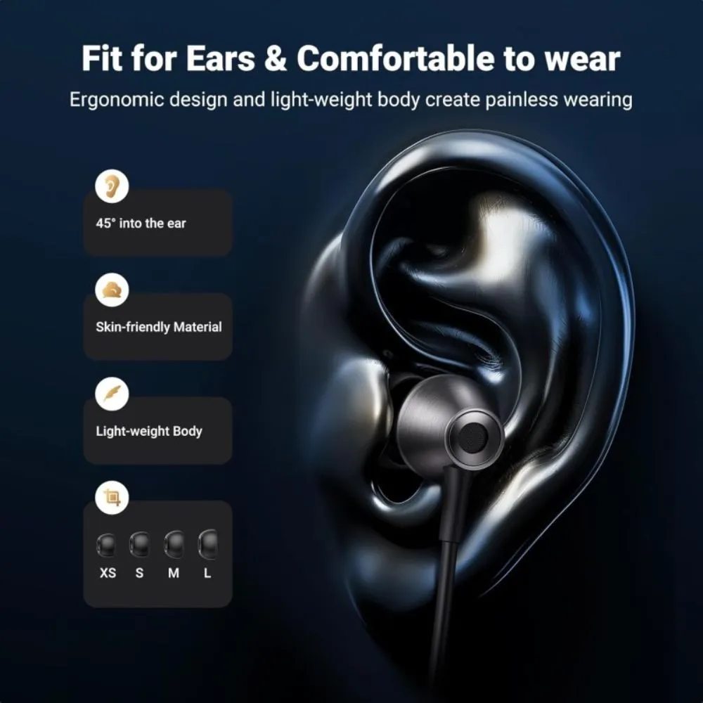 UGREEN USB-C Earphones In-ear Wired Headphones