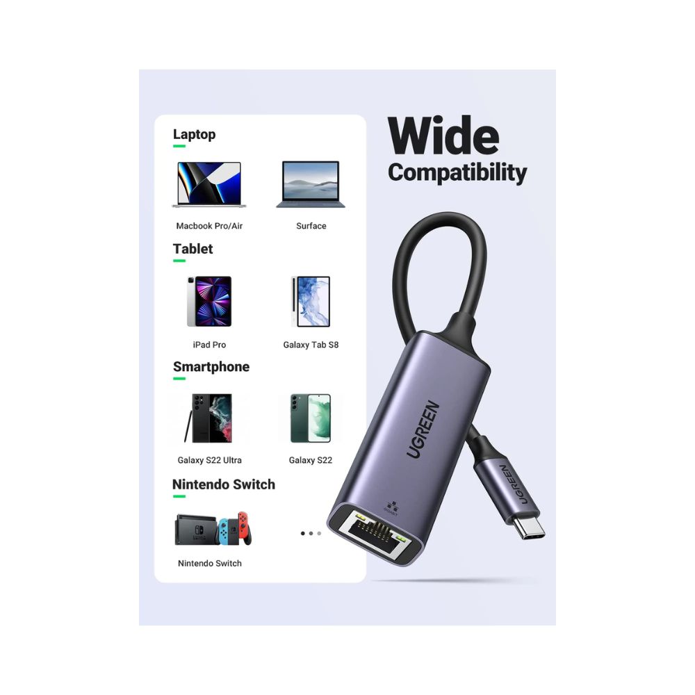 UGREEN USB C to Ethernet Adapter