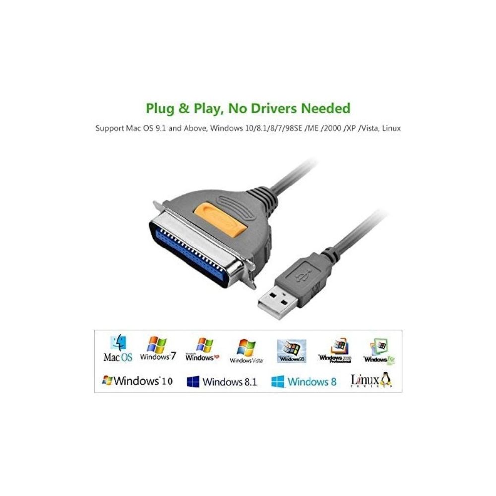 UGREEN USB to IEEE1284 Parallel Printer Cable