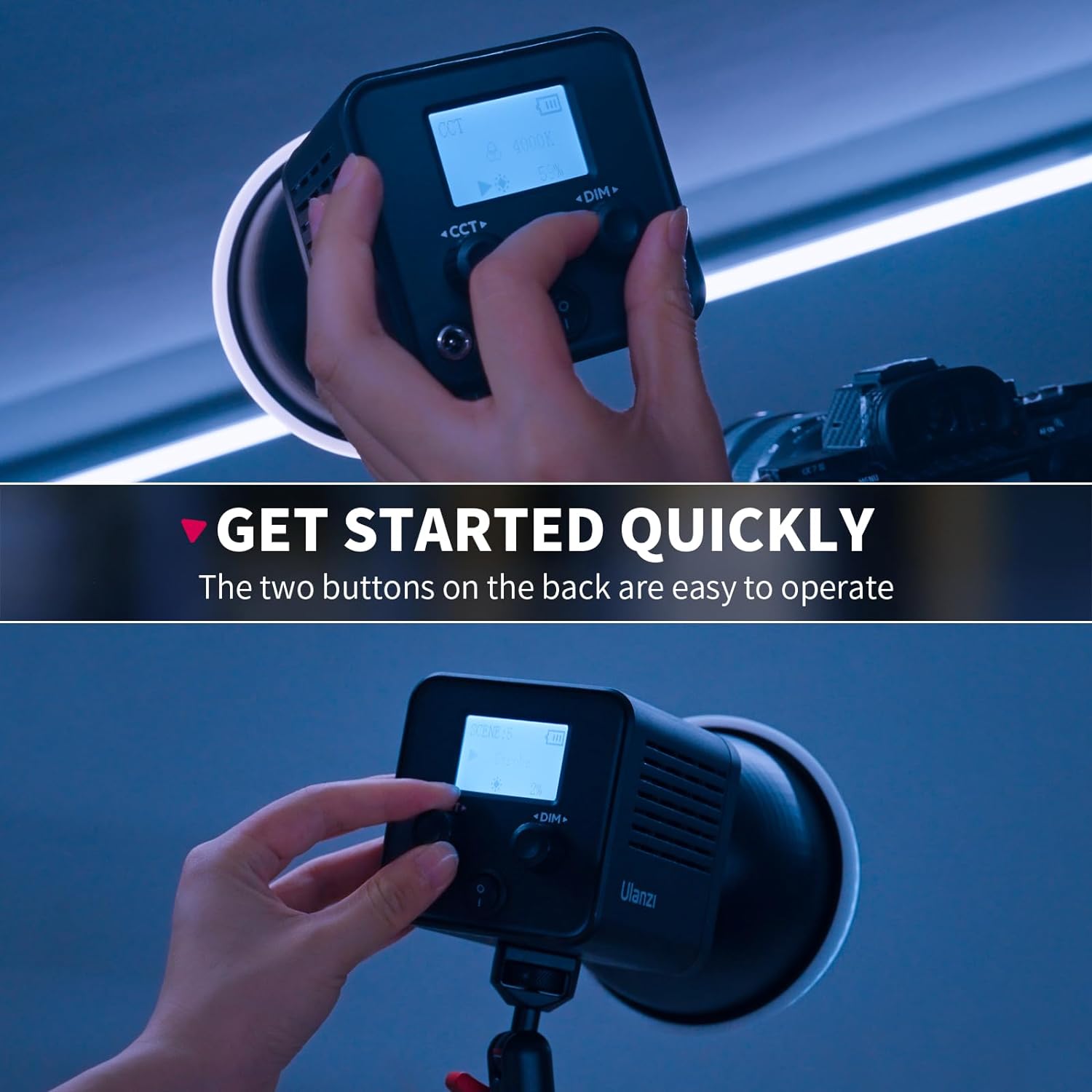 ULANZI LT028 40W Portable LED Video Light