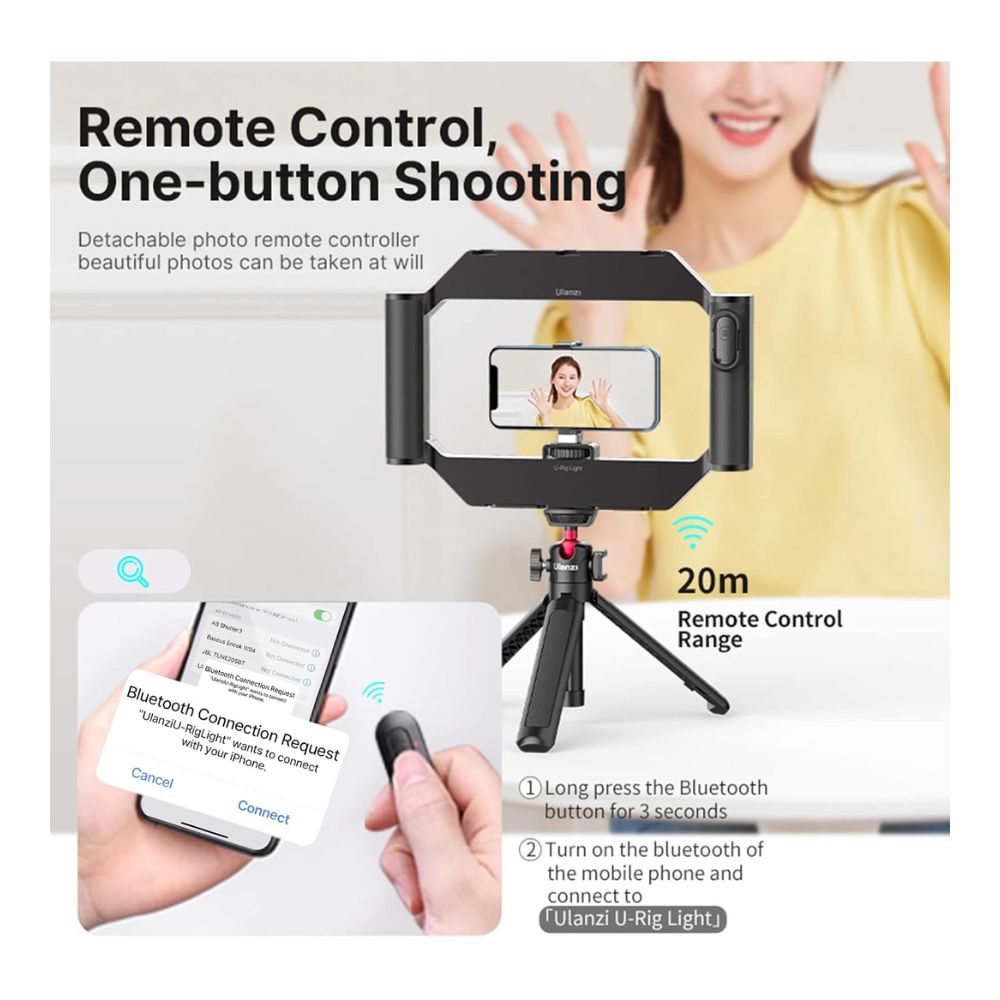 ULANZI Smartphone Video Rig With Light