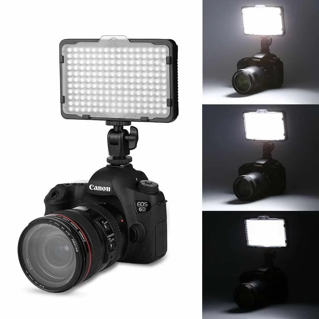 Ultra Compact LED Video Light Dimmable Panel, PT-176S