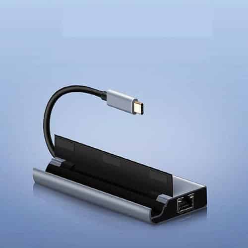 usb c hub USB 3.0 HDMI Adapter Dock for MacBook Pro Network port PD TF/SD Adapter