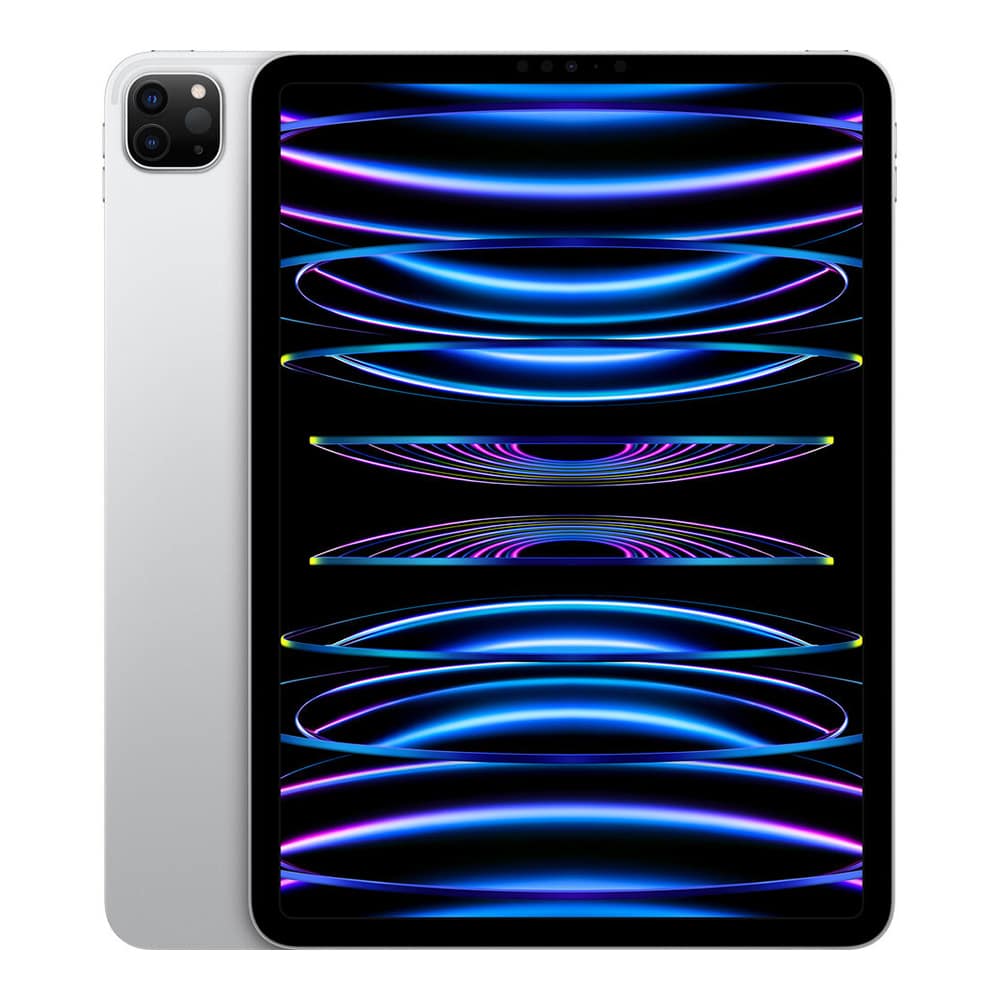 Used Like new Apple IPad Pro 12.9 M2 128GB Silver full Package)