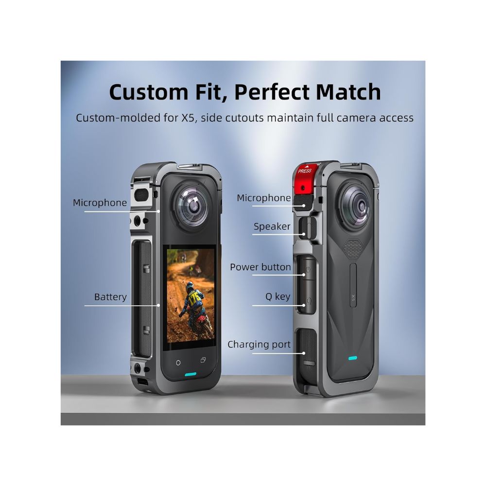 Utility Frame Case Cage for Insta360 X5