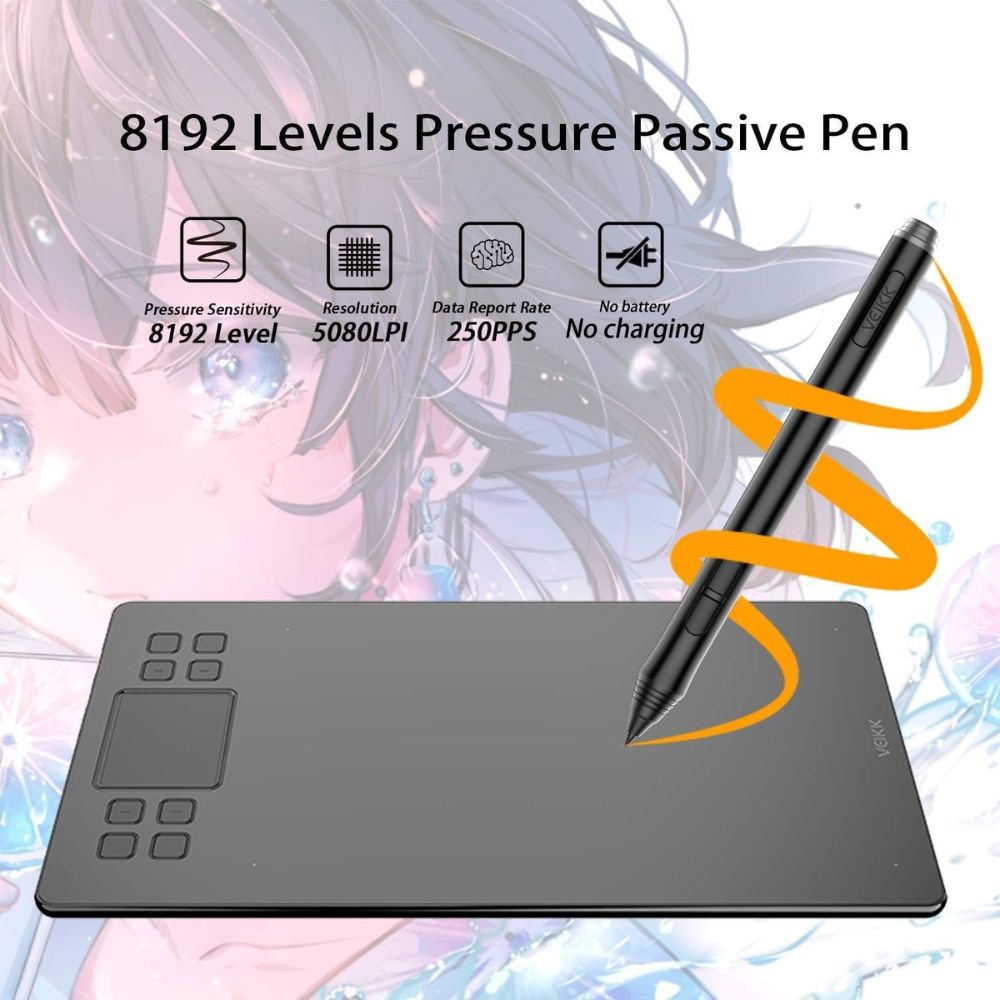 Veikk A50 Drawing Tablet 10″