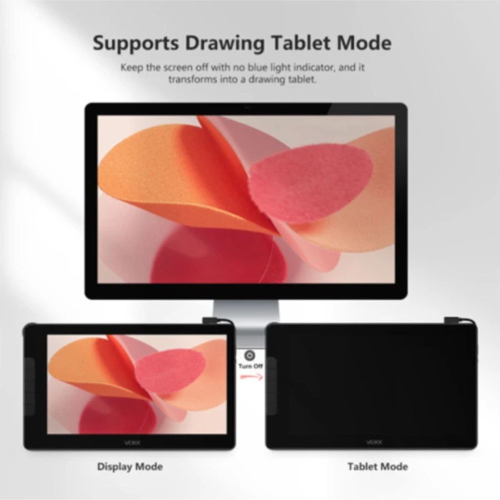 Veikk Studio 16 Pen Display with Stand and Two Pens