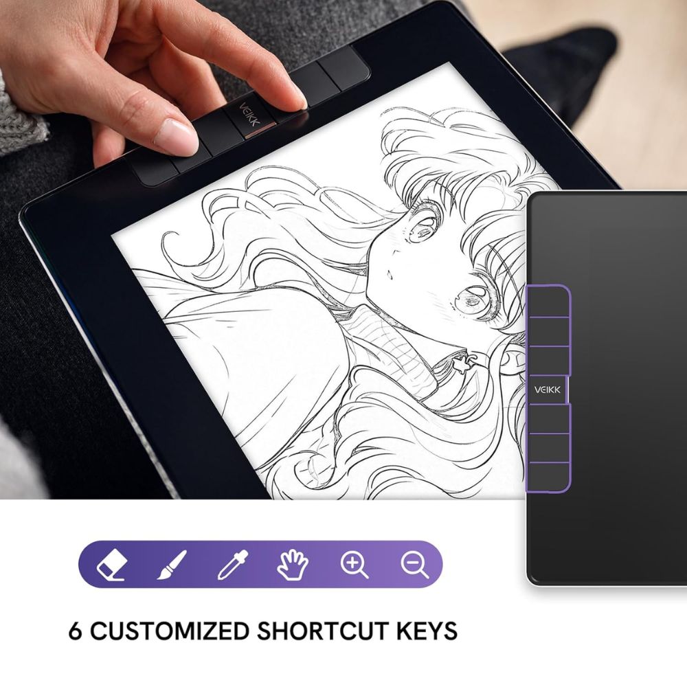 Veikk VK1200 V2 Drawing Tablet with Screen