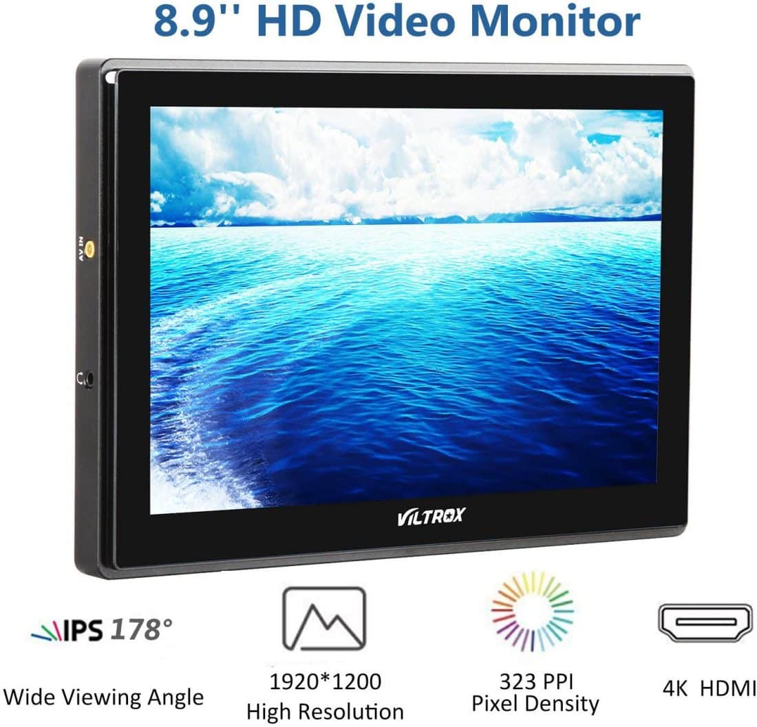 Viltrox 4K Monitor Full HD HDMI DC-90HD