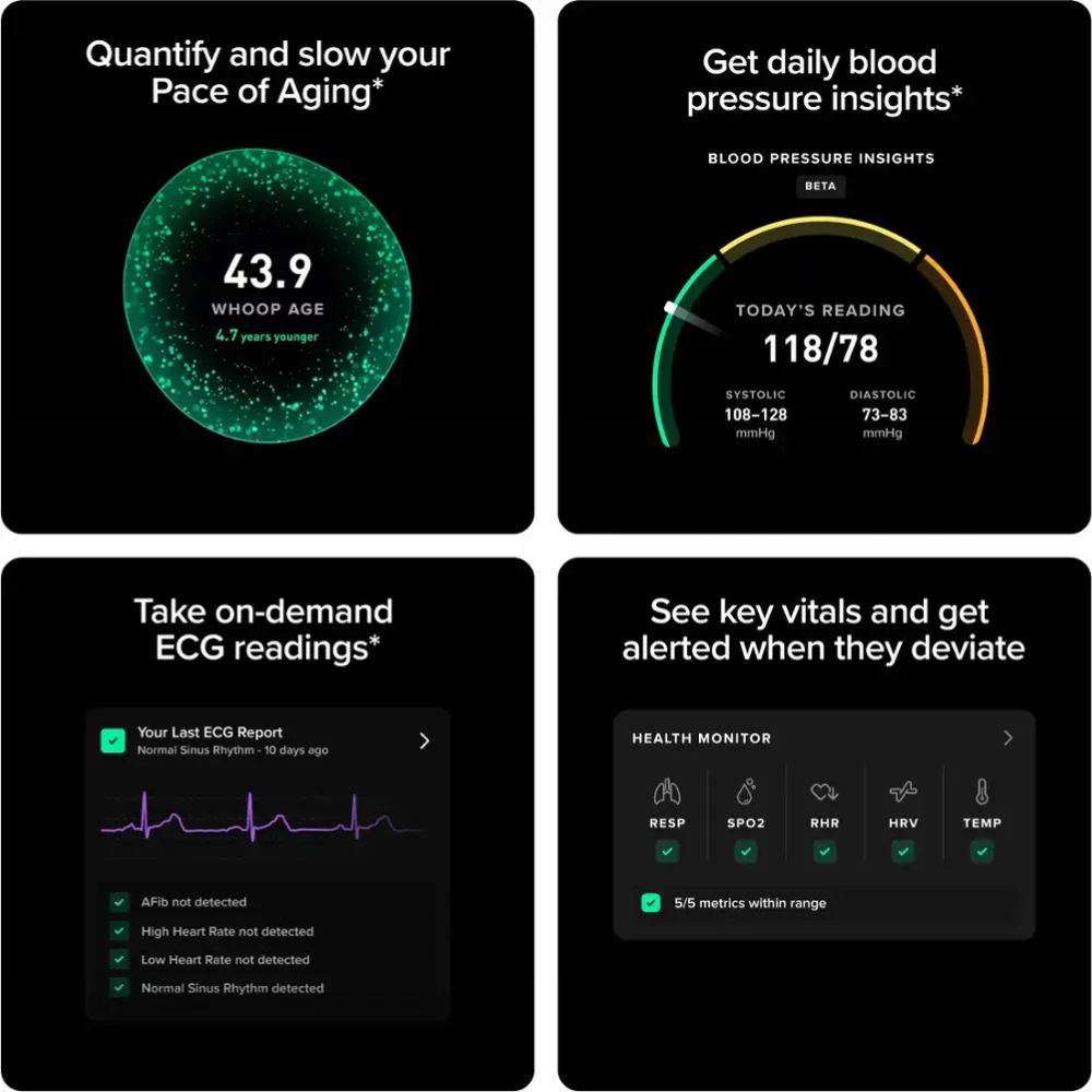 WHOOP Life MG – Health and Fitness Tracker
