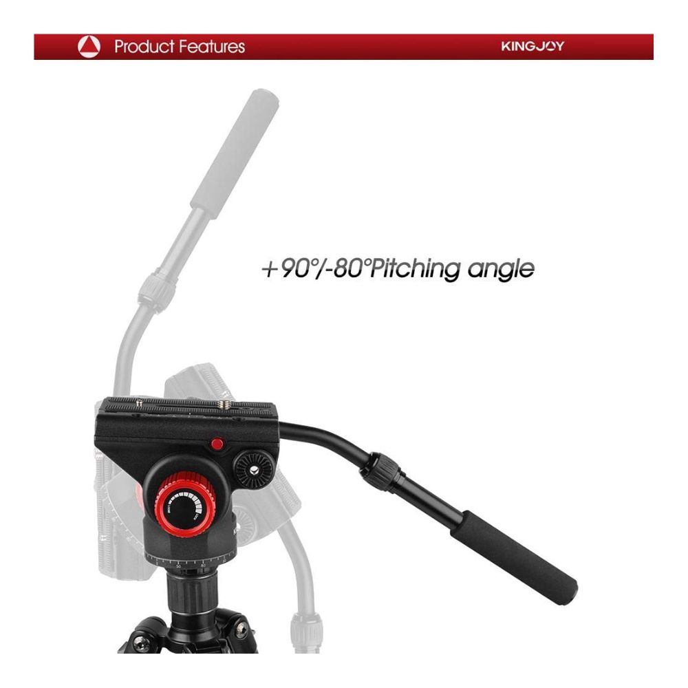 Widewing Kingjoy VT-3520 360 Panoramic Fluid Head