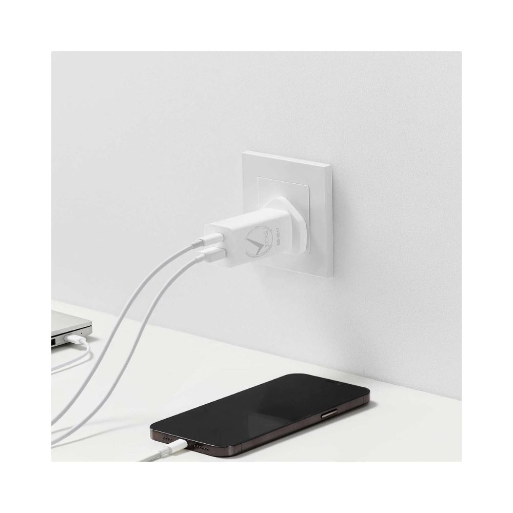Xiaomi Mi 65W GaN Charger (Type-A + Type-C) – White