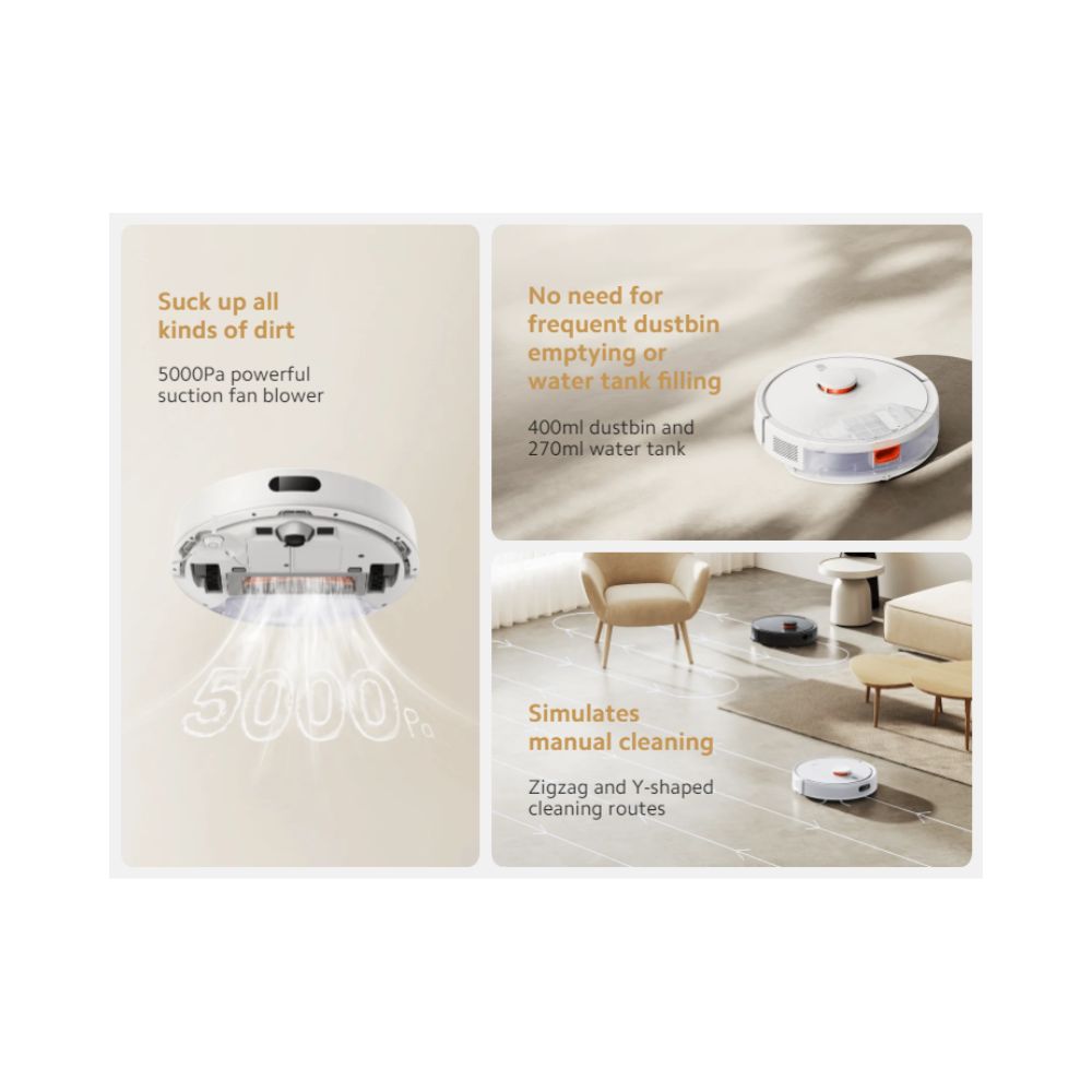 Xiaomi Robot Vacuum S20 5000Pa Vacuum and Mop