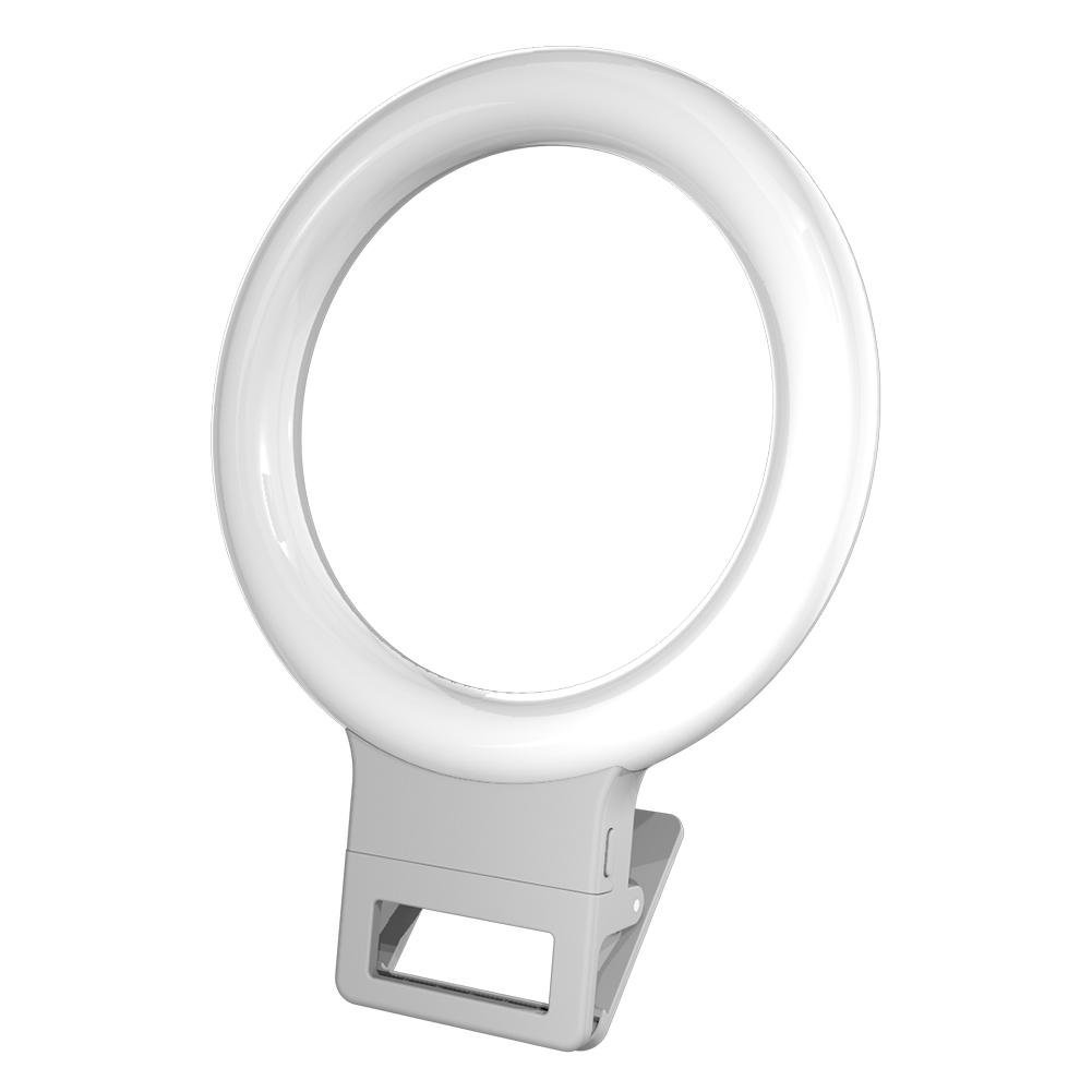XJ18 LED Selfie Ring Light 3 Modes Dimming Photography Stream Lamp