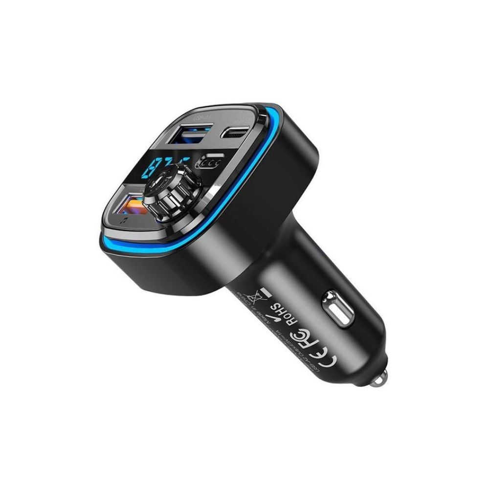 XO Multifunctional Car Charger and Bluetooth/USB FM Transmitter BCC08