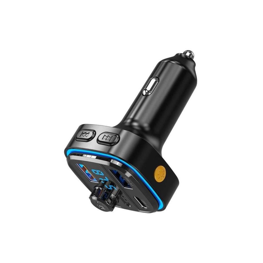 XO Multifunctional Car Charger and Bluetooth/USB FM Transmitter BCC08