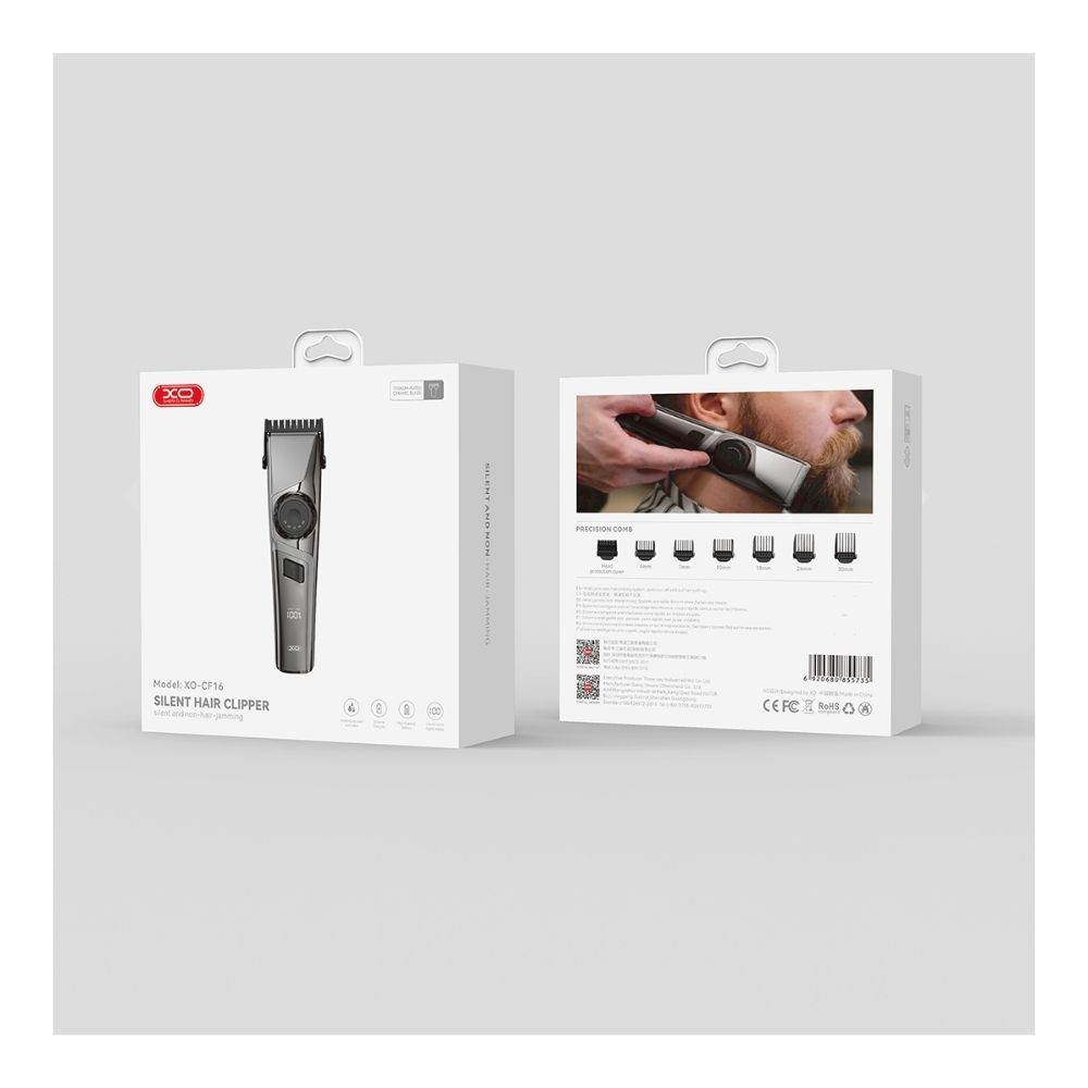 XO hair clipper CF16 with digital display tarnish