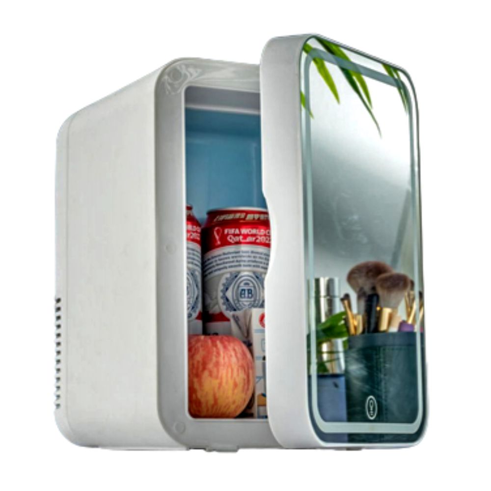 XO CZ015 Home and car dual use Thermoelectric container with makeup mirror