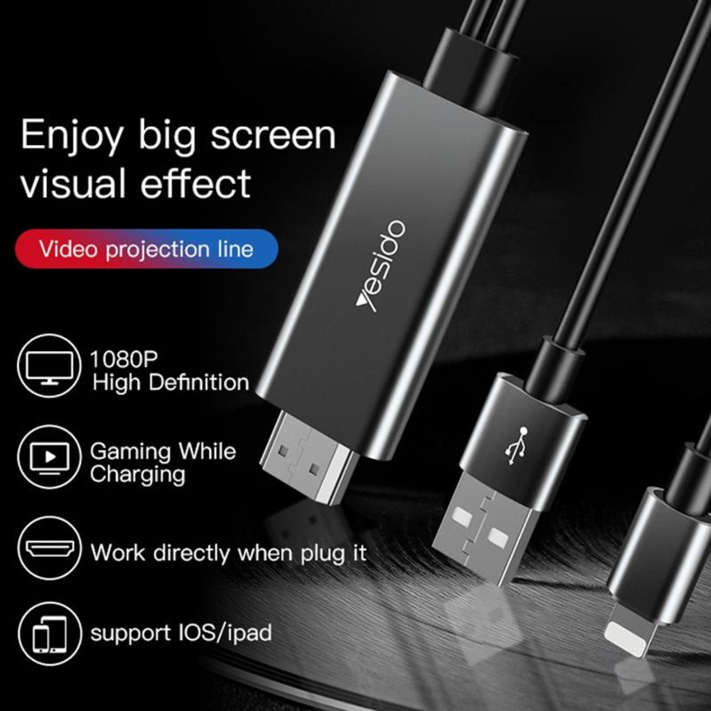 Yesido HM04 Lightning To HDMI Adapter
