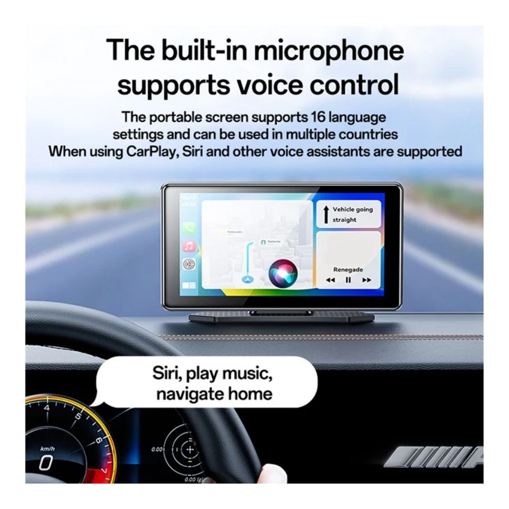 Yesido KM17 7 inch Center Console CarPlay Portable Car Video Navigation