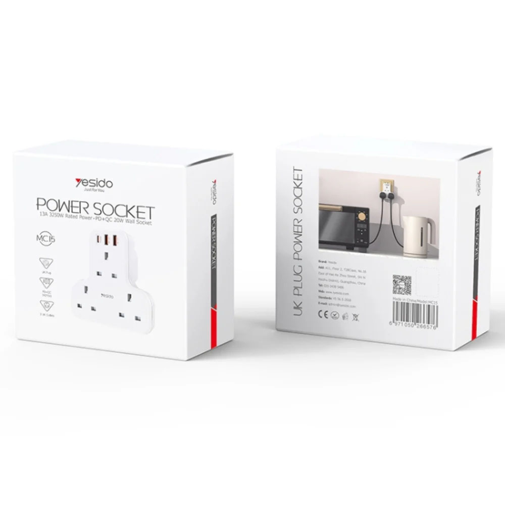 Yesido MC15 Fast Charging Socket