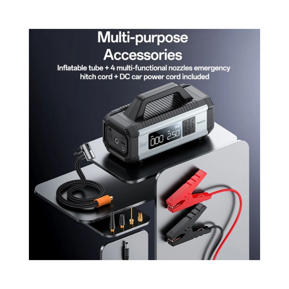 Yesido VC13 5 in 1 Car Jump Starter
