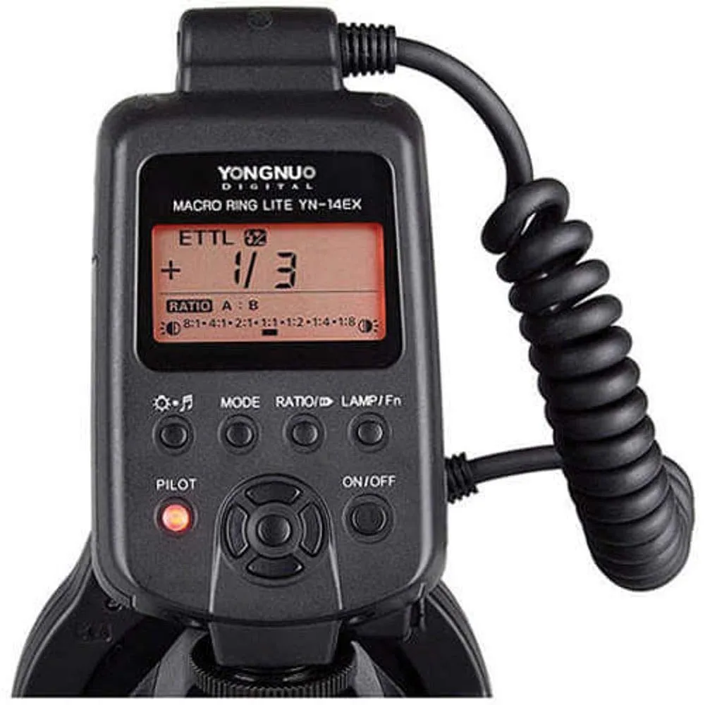 Yongnuo YN-14EX TTL Macro Ring Lite Flash Light for Canon EOS DLSR Camera