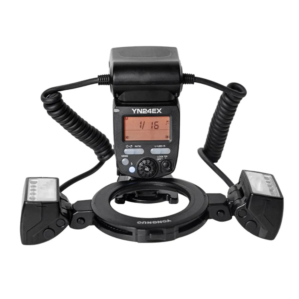YONGNUO YN24EX TTL Macro Ring Flash/LED Macro Flash Speedlite for Canon