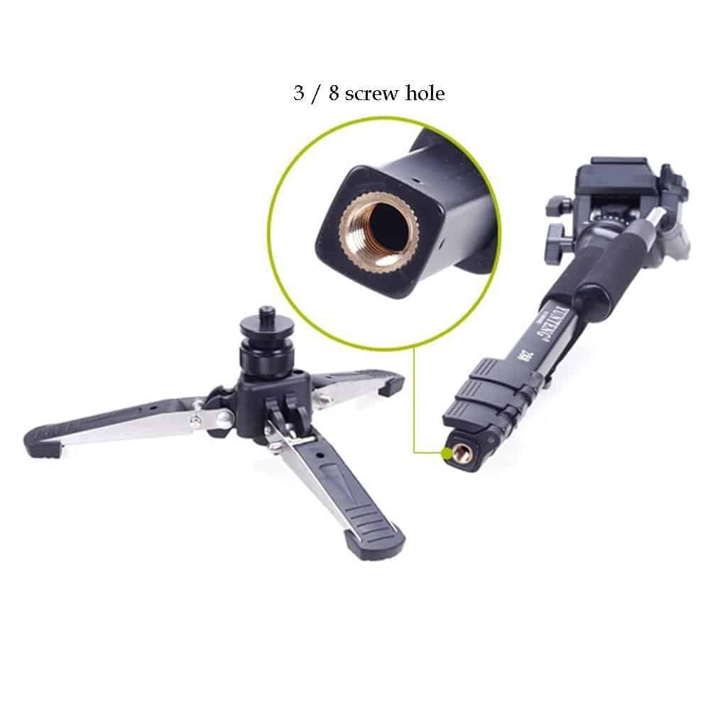 Yunteng VCT-288 Photography Tripod Monopod With Fluid Pan Head