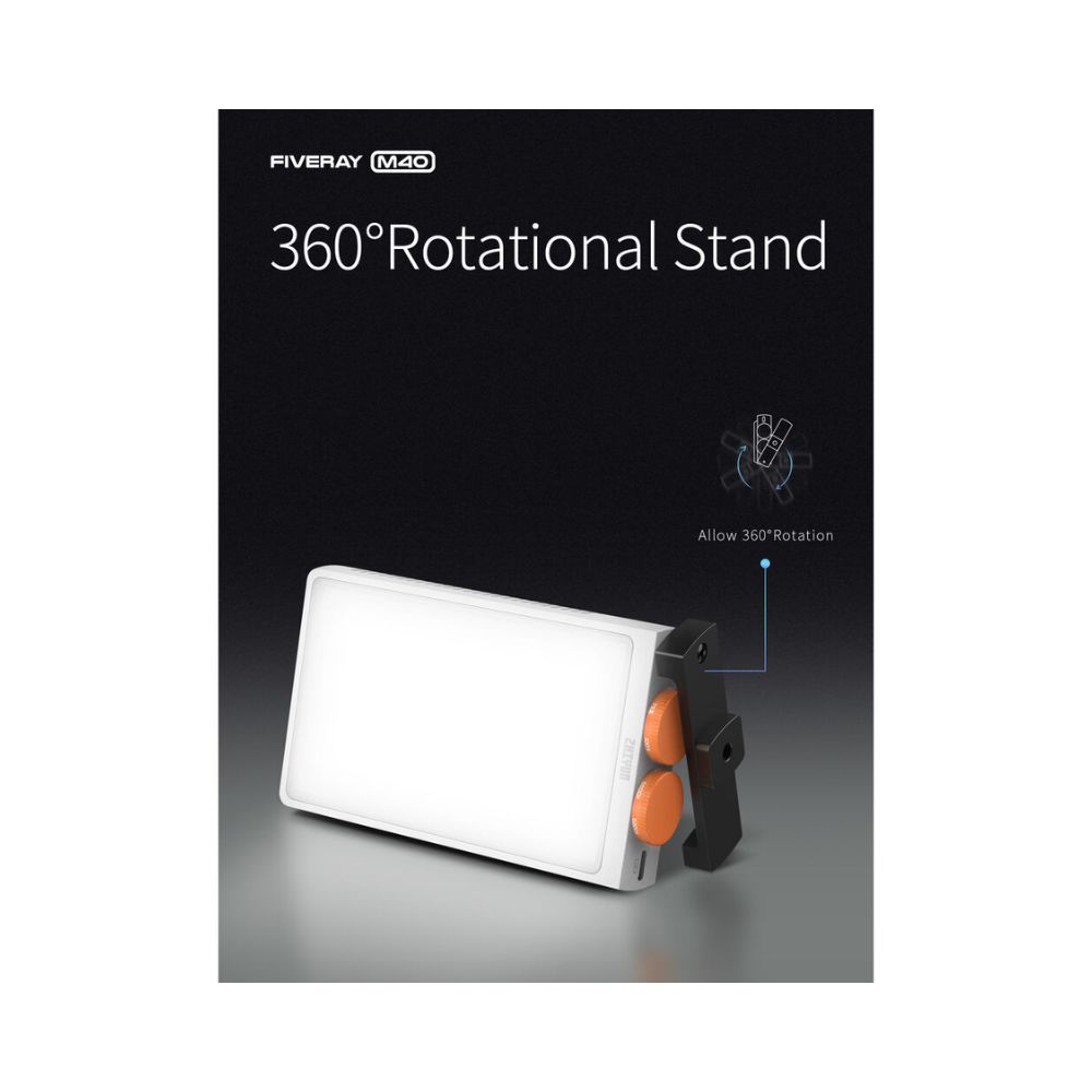 Zhiyun FIVERAY M40 Powerful 40W Pocket LED Light
