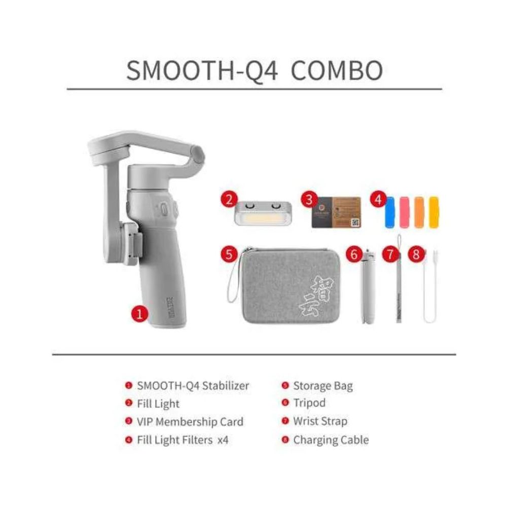 Zhiyun Smooth-Q4 Combo Smartphone Gimbal Stabilizer