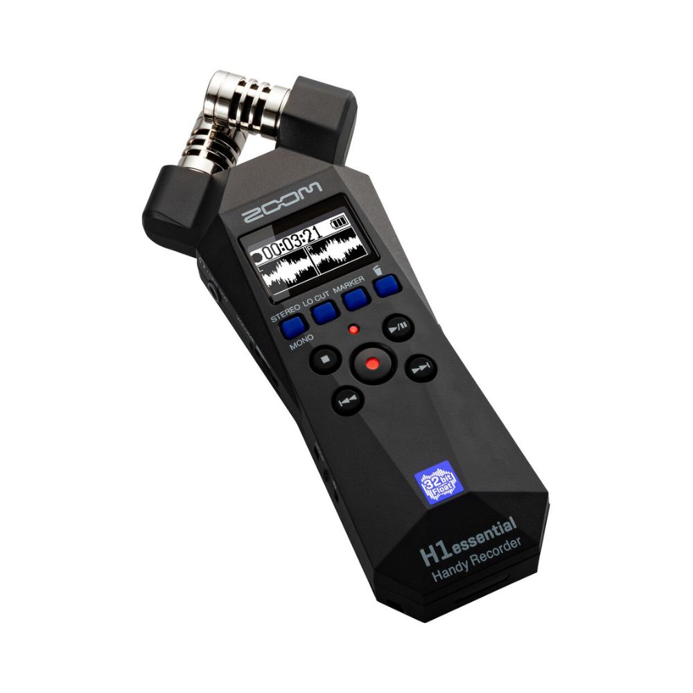 Zoom H1 essential 2-Track 32-Bit Float Portable Audio Recorder