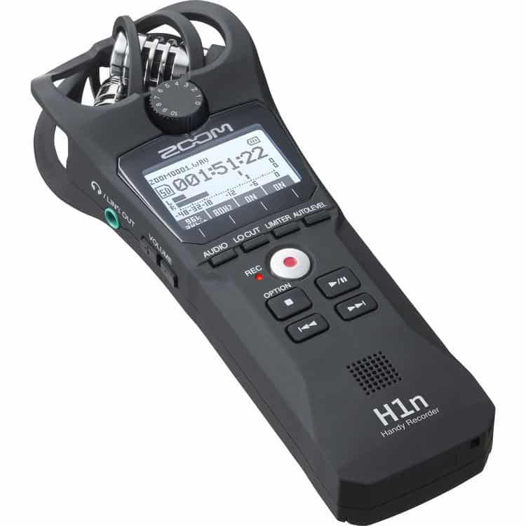 Zoom H1n Digital Handy Recorder (Black)